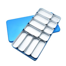 Load image into Gallery viewer, Dental Instrument Diamond Burs Endo Files Holder Box High Temperature Sterilization Case Dentist Tool 12 Cells
