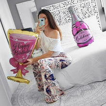 Load image into Gallery viewer, Big Helium Balloon In Several Luxury Design Champagne Goblet Balloons For Wedding Birthday Party Decorations Adult Kids Ballons
