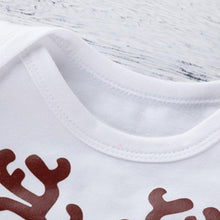Load image into Gallery viewer, 3PCS Clothes Set Romper Dress Cottons Cartoon Deer Excellent Look  Bowknot Shoes  Outfit

