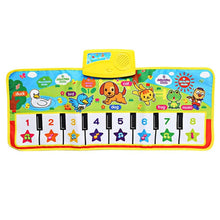 Load image into Gallery viewer, Baby English Musical Piano Music Carpet Baby Kids Play Mat Carpet Educational Electronic Baby Toys For Kids
