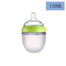 Load image into Gallery viewer, Baby Bottle For Milk and Breastmilk Wide Neck Soft Silicone Feeding Container Baby Water Bottle kids Nursing Bottles

