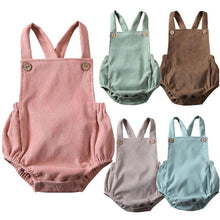 Load image into Gallery viewer, Baby Summer Clothing Newborn Infant Baby Boy/Girls Bodysuit Jumpsuit Backless Outfits For Girls
