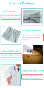 35W Medical Surgery Disposable Skin Stapler Stainless Steel Wound Skin Stitching Machine Nail Puller