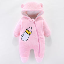 Load image into Gallery viewer, Modern Interesting Designer Winter Baby Costume Overalls For Baby Girls and for Newborn Clothes In Modern Style
