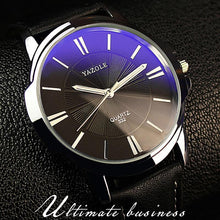 Load image into Gallery viewer, New Classic Men Watch Waterproof  Leather Belt  Luxury Business Style Excellent Design Perfect Gift
