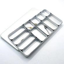 Load image into Gallery viewer, Dental Instrument Diamond Burs Endo Files Holder Box High Temperature Sterilization Case Dentist Tool 12 Cells
