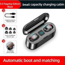 Load image into Gallery viewer, Wireless Headphones Bluetooth 5.0 Earphone TWS HIFI Mini In-ear Sports Running Headset Support iOS/Android Phones HD Call
