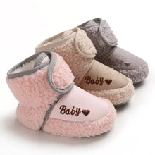 Load image into Gallery viewer, Newborn Soft Baby Boys Girls Toddler Shoes Comfortable Bottom Infant Shoes Warm Snow Boots
