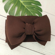 Load image into Gallery viewer, Modern Luxury Big Puff Bow Baby Girl Headbands for Girls Baby Turban Headband For Girls Baby
