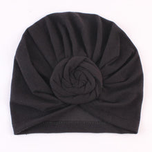 Load image into Gallery viewer, Modern Cotton Hat Handmade Baby Girls Turban Hats Twist Knot Women Caps For Mom And Daughter In Elegant Design
