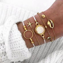 Load image into Gallery viewer, Modern Fashion New Luxury Different Style Elegant Elephant Tree Of Life Tassel Chain Bracelet Sets For Women Jewelry Trend Sets For Her
