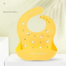 Load image into Gallery viewer, Food Grade Silicone Baby Bibs Waterproof Bib for Newborn Boy Girl Feeding Towel Burp Cloth For Kids
