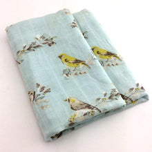 Load image into Gallery viewer, Baby Blankets Newborn Soft Organic Cotton Baby Blanket Muslin Swaddle Wrap Feeding Burp Cloth
