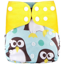Load image into Gallery viewer, Comfortable Reusable One Size Pocket Adjustable Baby Nappies Inner Cloth Breathable Diaper
