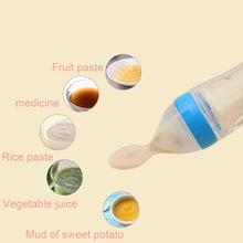 Load image into Gallery viewer, New Modern Baby Bottle  Spoon Feeder Dropper Silicone Spoons for Feeding Medicine Kids Toddler Cutlery Utensils Children Accessories Newborn Bottle Spoon Ideal For Travel
