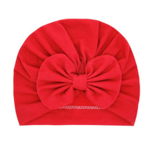 Load image into Gallery viewer, Children Baby Hat Kids Bow Cap Newborn Girls Photography Props Turban Infant Props For Baby Girls
