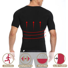 Load image into Gallery viewer, Men Slimming Body Shaper Belly Control Shapewear Man Shapers Modeling Underwear Waist Trainer Corrective Posture Vest Corset

