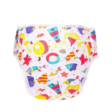 Load image into Gallery viewer, Baby Reusable Swimming Diapers Cartoon Swimwear Children Adjustable Summer Nappy Pants Diaper for Babies
