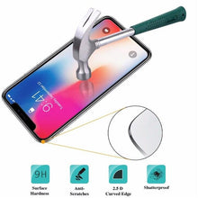 Load image into Gallery viewer, 3pcs For iPhone 12 13 Mini 14 Pro Max Glass Screen Protector For iPhone XR XS SE 2022 6 7 8 Plus 13 Pro Max Glass Not Full Cover Curved Edge Anti Explosion Temper Glass Screen Protector for iPhone
