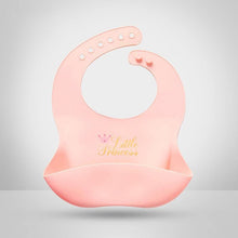 Load image into Gallery viewer, Luxury Modern Bibs Waterproof Soft Silicone Kids Girl Boy Adjustable Children Bib Cute Cartoon Print Baby Feeding Stuff For Kids
