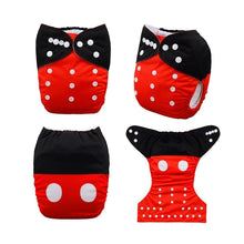 Load image into Gallery viewer, Most Popular Digital Position Baby Cloth Diaper with Microfiber Insert In Modern Printed Design For Baby Boys and Baby Girls KIds
