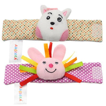 Load image into Gallery viewer, Colorful Wrist Rattles Infant Baby Kids Socks Rattle Toys Foot Socks Educational Toy High Quality Babies Gift
