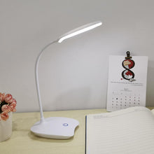 Load image into Gallery viewer, STEVVEX Reading Table Lamp LED Stand Desk Lamp With Rechargeable Battery Levels Brightness Study Reading Desk Lamp For Student Office
