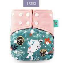 Load image into Gallery viewer, Trend New Print Eco-friendly Cloth Diaper Baby pocket Waterproof Cartoon Owl Baby Diapers Reusable Cloth Nappies For Baby and Kids
