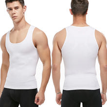 Load image into Gallery viewer, Men Slimming Body Shaper Belly Control Shapewear Man Shapers Modeling Underwear Waist Trainer Corrective Posture Vest Corset

