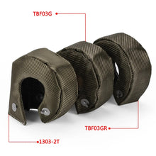 Load image into Gallery viewer, VR - 100% Full Titanium T3 Turbo Charger Heat Shield Cover Blanket Fit For : T2 T25 T28 GT28 GT30 GT35 Car Accessories
