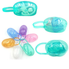 Load image into Gallery viewer, Color Pacifier Baby Solid Box Soother Container Holder Box Travel Storage Case Safe Holder Pacifier For Kids
