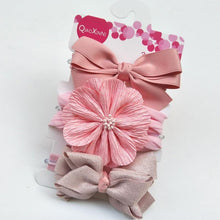 Load image into Gallery viewer, Luxury Modern Baby Headband Crown Flower Bows Hairband Baby Girl Headbands Newborn Hair Accessories Elastic Baby Hair Band
