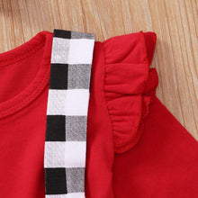 Load image into Gallery viewer, Cute Outfits Autumn Winter Plaid Suspender  Christmas Dress Clothing  Kids Girls Skirts
