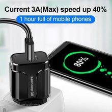 Load image into Gallery viewer, Quick Charge 3.0 USB Charger QC 3.0 Fast Charging  Plug Adapter Wall Mobile Phone Chargers
