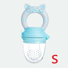 Load image into Gallery viewer, Silicone Baby Pacifier Feeder Cartoon Animal Infant Nipple Holder Newborn Fruit pacifier Tetine Silicona Nipple Bit
