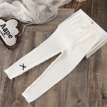 Load image into Gallery viewer, Newborn Baby Girls Pants Thin Spring Autumn Kids Girls Long Trousers Bow Girls Leggings Children Pants
