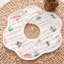 Load image into Gallery viewer, Unisex 360 Degree Rotation 8 Layers Gauze For Baby Kids Burp Cloth For Newborn Infant Saliva Towel
