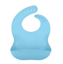 Load image into Gallery viewer, Food Grade Silicone Baby Bibs Waterproof Bib for Newborn Boy Girl Feeding Towel Burp Cloth For Kids
