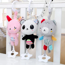 Load image into Gallery viewer, Newborn Baby Plush Stroller Toys Hanging Rattle
