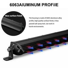 Load image into Gallery viewer, Slim Spot Flood LED Bar Off Road 12V 24V LED Light Bar/Work Light For Car 4x4 Truck ATV SUV Boat lada Barra LED Lightbar
