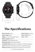 Load image into Gallery viewer, Modern Full Round Touch Display Smart Watch for Men In Business Luxury Style With IP68 Waterproof Protection and Heart Rate Blood Pressure Monitor 5 Days Standby Smartwatch
