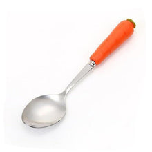 Load image into Gallery viewer, Baby Gadgets Tableware Set Children Utensil Stainless Steel Toddler Dinnerware Cutlery Cartoon Infant Food Feeding Spoon and Fork
