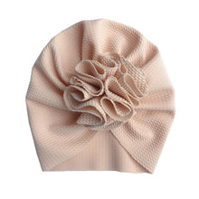 Load image into Gallery viewer, Cute Flower Headband Turban Soft Beanie Hat Infant Toddler Headwear Baby Hair Accessories for Newborn Baby
