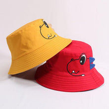 Load image into Gallery viewer, Lovely Baby Hat Soft Cotton Bucket Hat For Baby Boys and Girls Cartoon Bear Star Prints Cap Kids Fishing Hat
