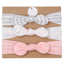 Load image into Gallery viewer, Modern Mother &amp; Daughter Rabbit Ears Bow Hair Bands Cloth Headband Bowknot Headwear Bow
