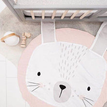 Load image into Gallery viewer, Luxury Mdoern Cartoon Animals Baby Play Mat Foldable Kids Crawling Pad Round Carpet Rug Toys Cotton Children Room Decor Photo Props Carpet For Kids
