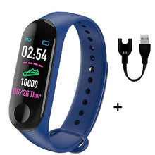 Load image into Gallery viewer, Smart Fitness Waterproof Sports  Watches  For IOS and Android Sistems  Smartwatch With Heart Rate Monitor and Blood Pressure With Several Functions For Men Women and Kids
