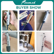 Load image into Gallery viewer, JOANLAB Official Store Laboratory Pipette Plastic Single Channel Digital Adjustable Micropipette Lab Equipment With Pipette Tips
