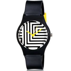 Willis for Mini Women's silicone watches Fashionable casual waterproof watch Zebra Pattern clock Wrist Watches Relogio Feminino