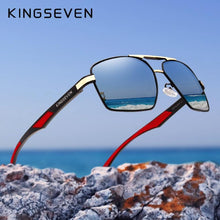 Load image into Gallery viewer, Luxury High Quality Modern  Aluminum Men's Sunglasses Polarized Lens Brand Design Temples Sun glasses  Mirror Glasses Oculos de sol With UV400 Protection
